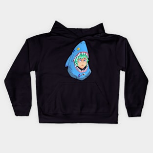 Sharks Girl Kids Hoodie